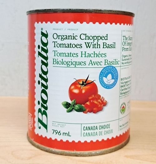 Tomato - Chopped With Basil (Bioitalia)